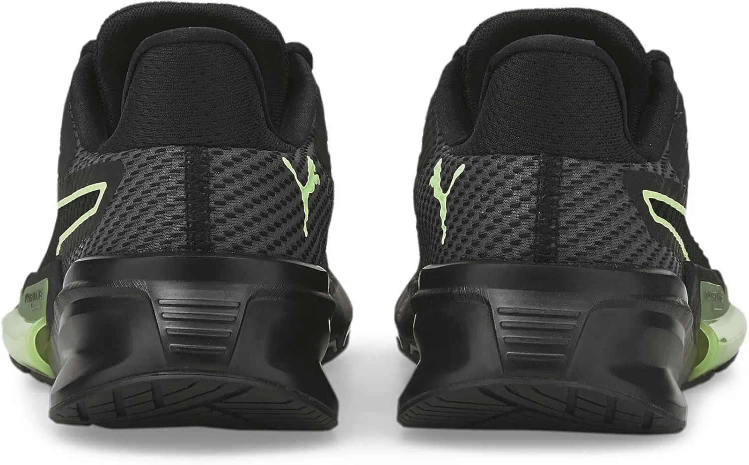 Гимнастические кроссовки PUMA Men's Pwrframe Tr, Puma Black Fizzy Lime — фото 3