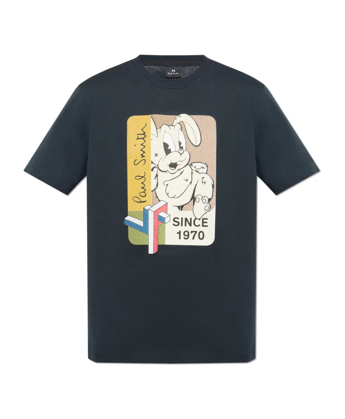 

Футболка с принтом Ps By Paul Smith, черный