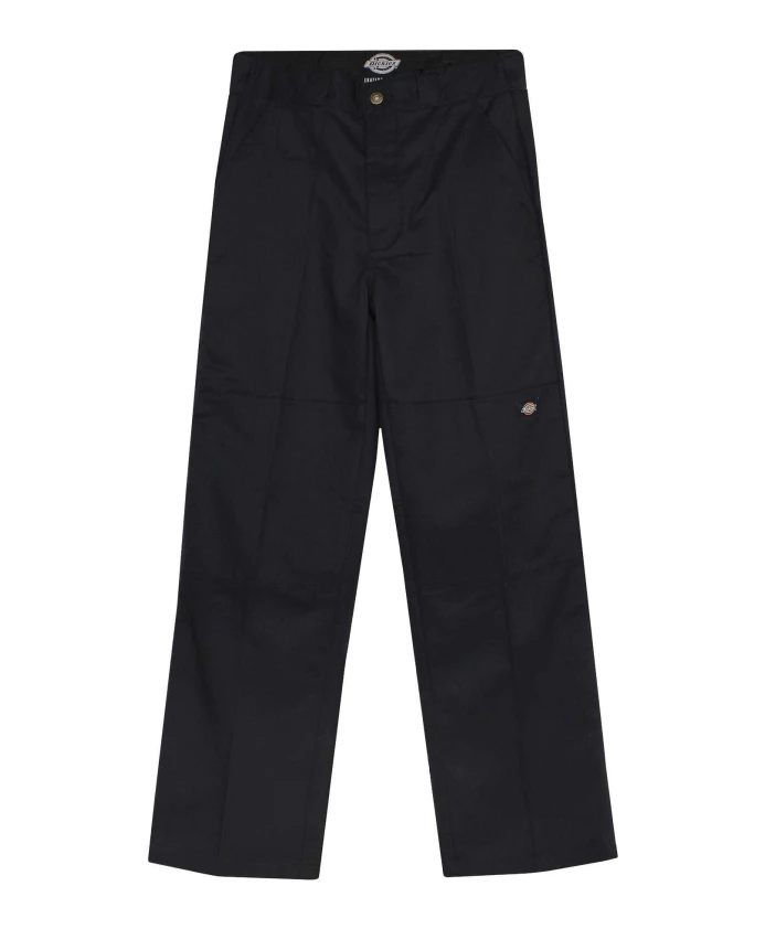 

Черные брюки прямого кроя с логотипом. Dickies, черный