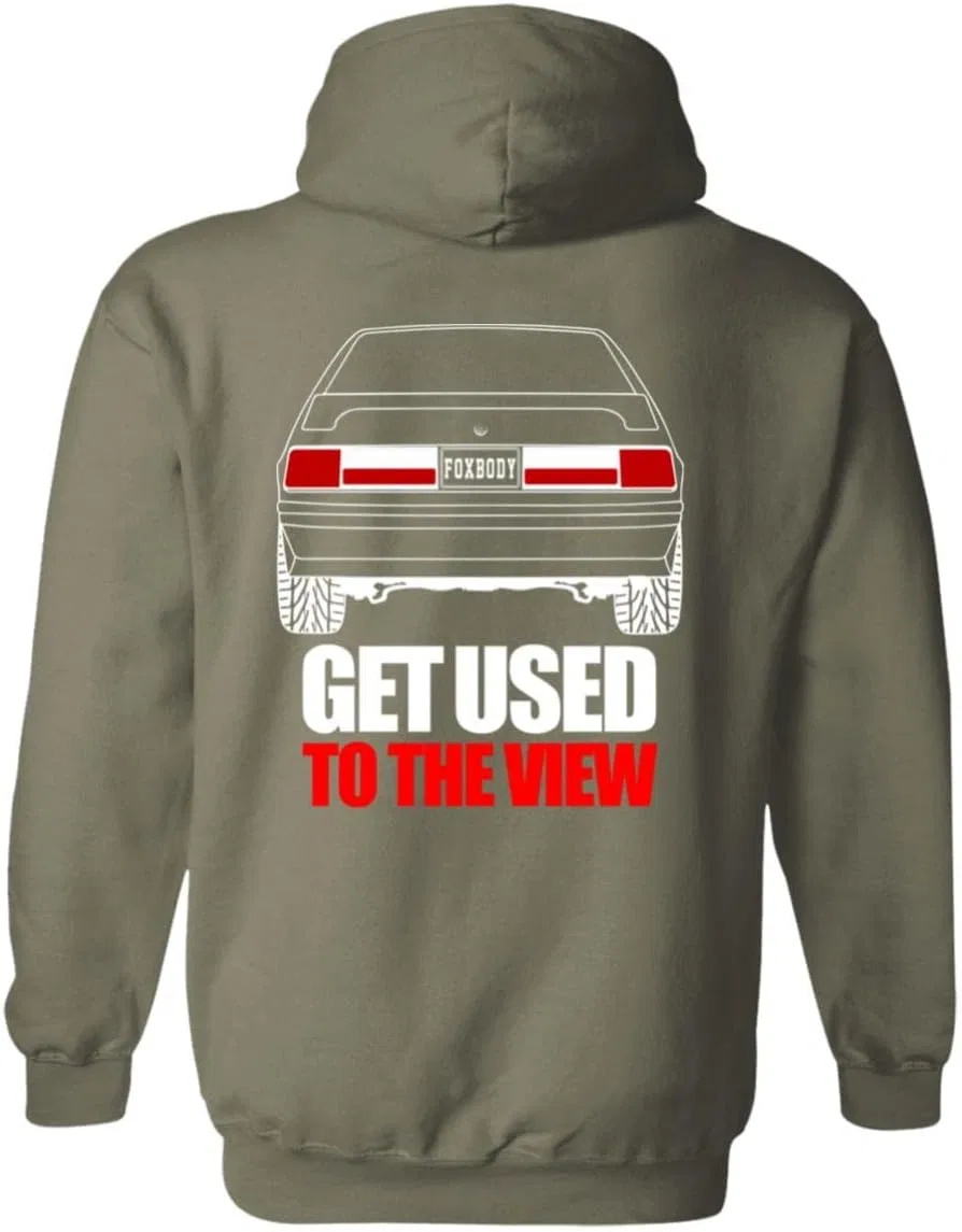 Толстовка Foxbody Get Used to the View Racing — фото 4