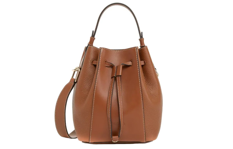 

Furla Коричневая женская сумка через плечо из коровьей кожи с одним ремнём