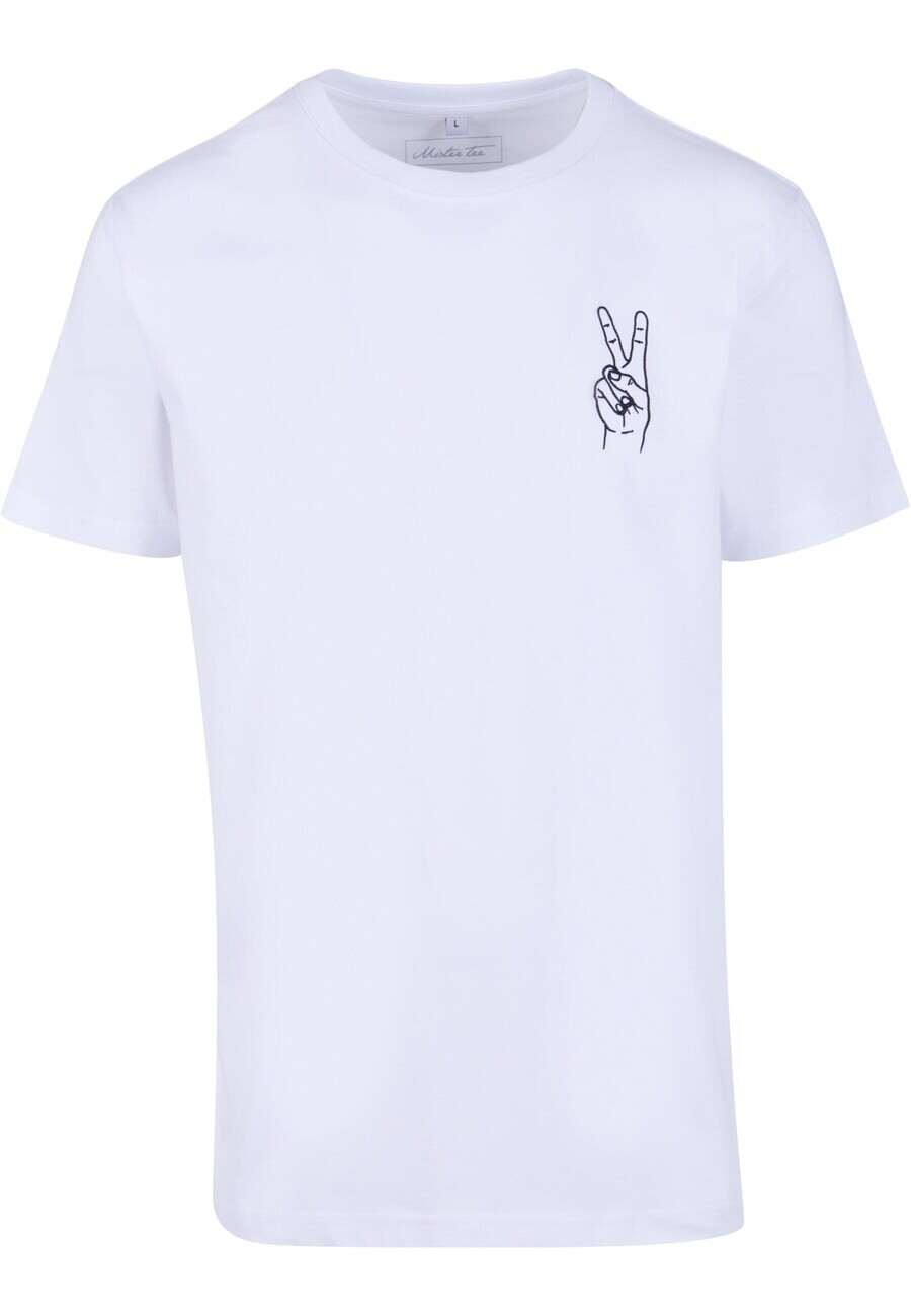 

Футболка Mister Tee PEACE SIGN, белый