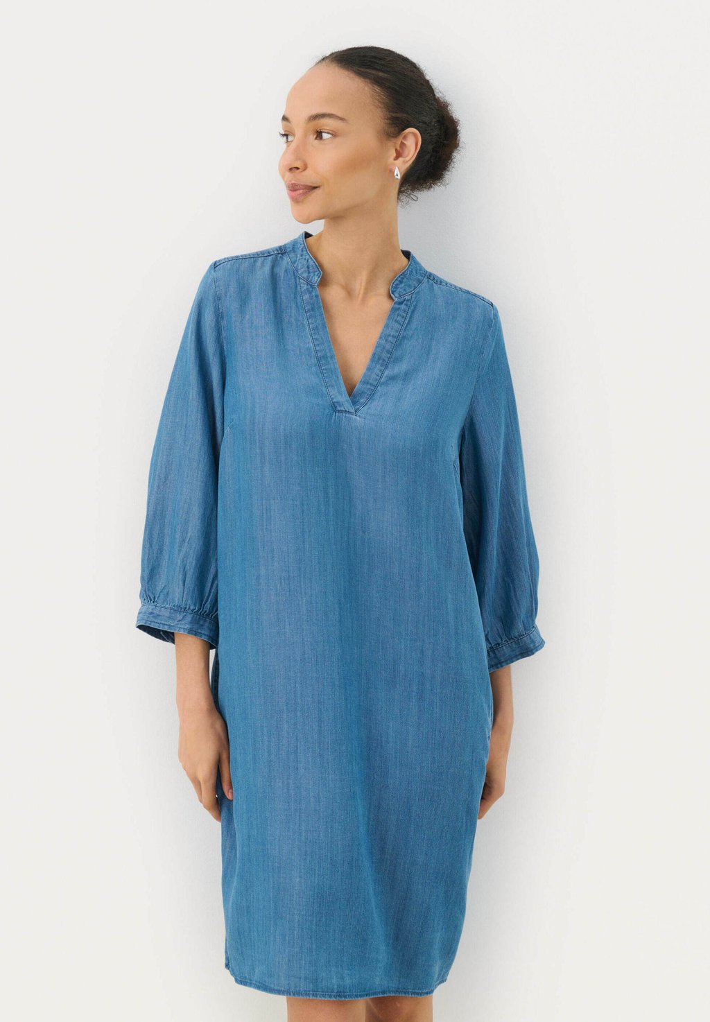 

Платье из денима MAINAPW DR Part Two, цвет Medium Blue Denim