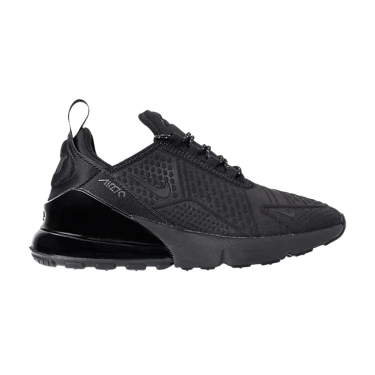 

Кроссовки Nike Air Max 270 SE GS 'Triple Black', черный