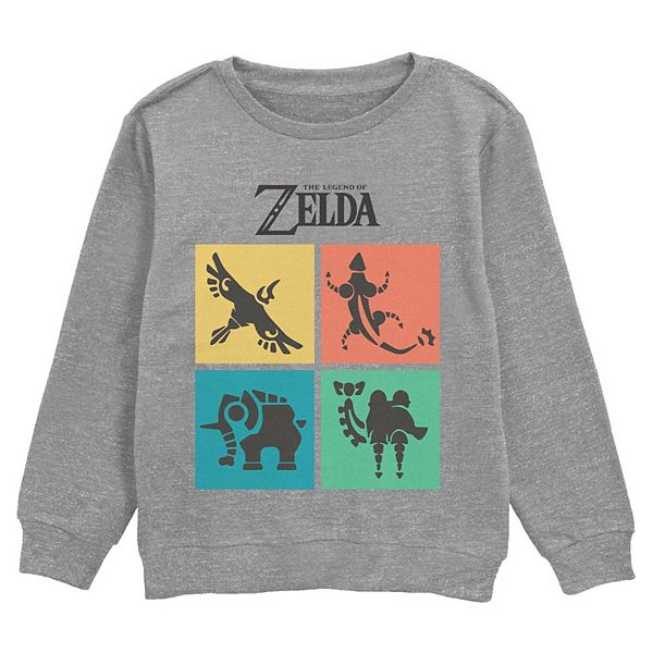 

Детская флисовая толстовка nintendo the legend of zelda divine beasts Licensed Character