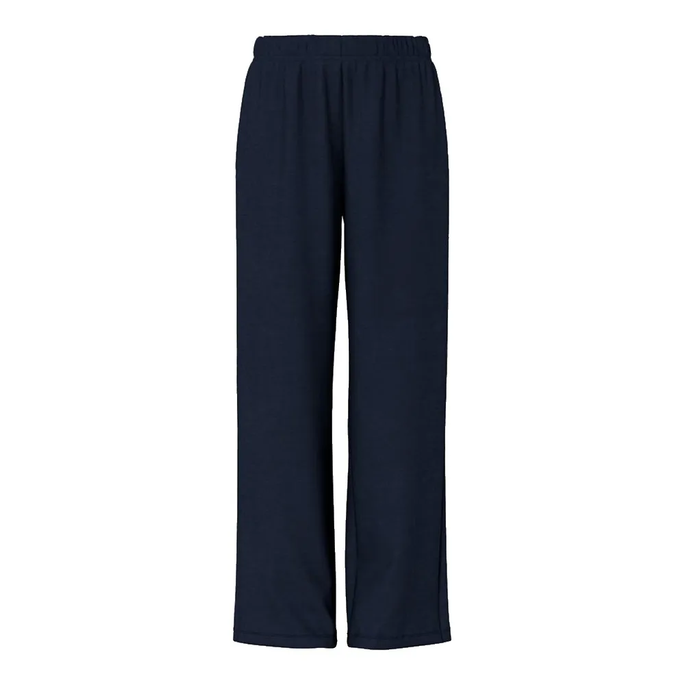 

Брюки с высокой талией Pieces Chilli Wide Leg Fit, синий