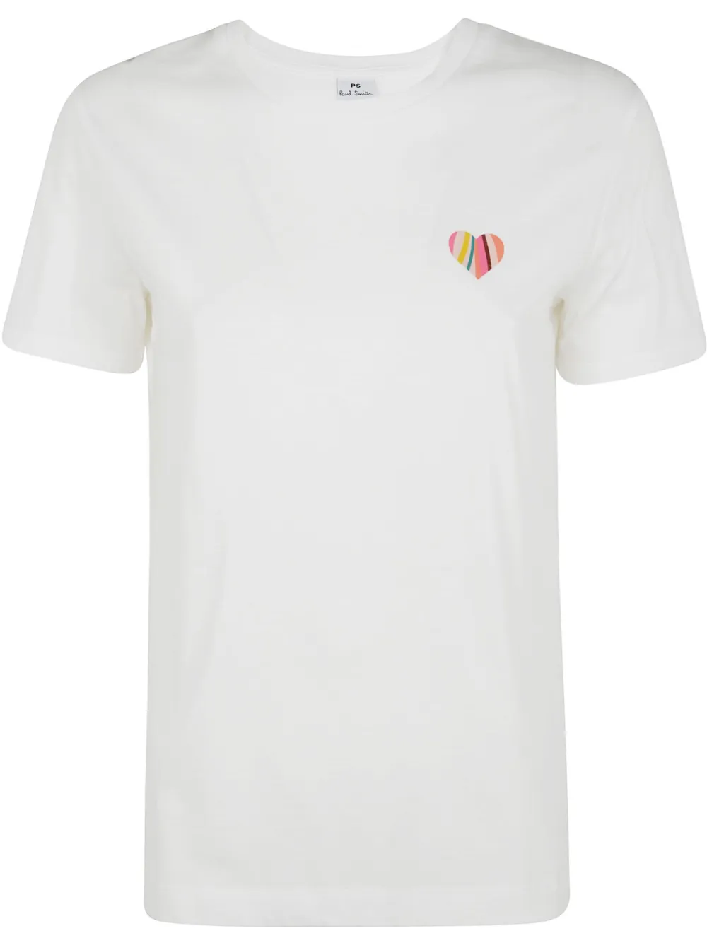 

Футболка Swirl Heart PS Paul Smith, белый