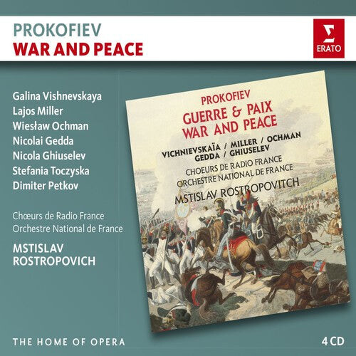 

CD диск Orchestre National De France / Rostropovich: Prokofiev: War and Peace (4CD)