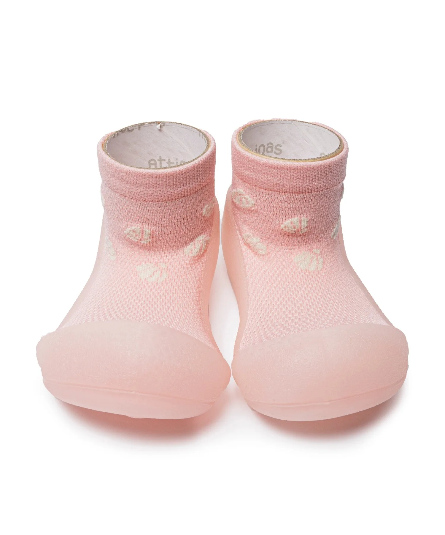 Детские первые туфли-носочки Attipas Baby Shell розовые