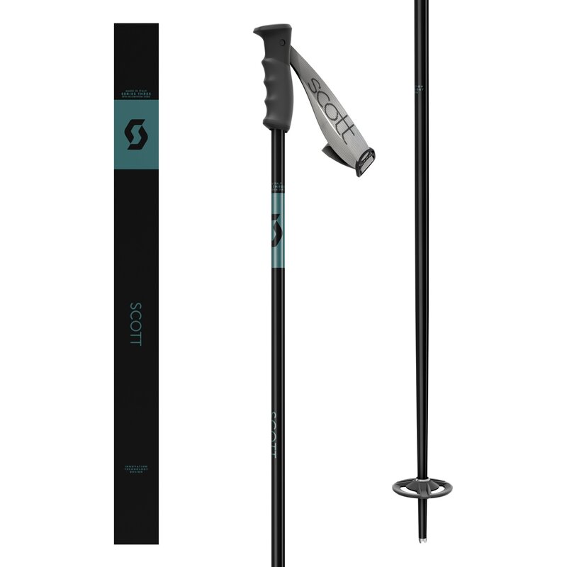 

Женские горнолыжные палки Sco Pole Kira Scott, black pearl, Черный, Женские горнолыжные палки Sco Pole Kira Scott, black pearl