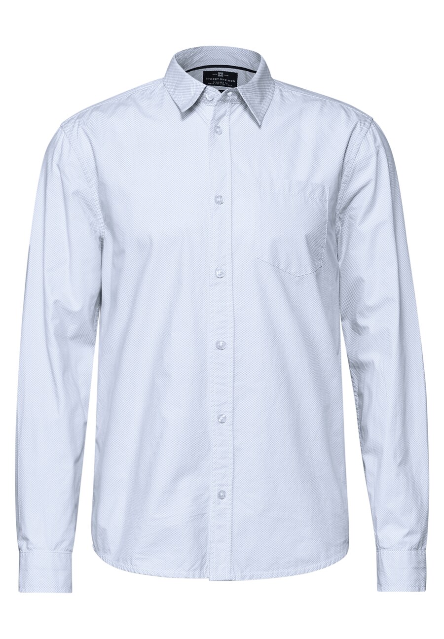 

Рубашка на пуговицах классического кроя Street One MEN, Blue