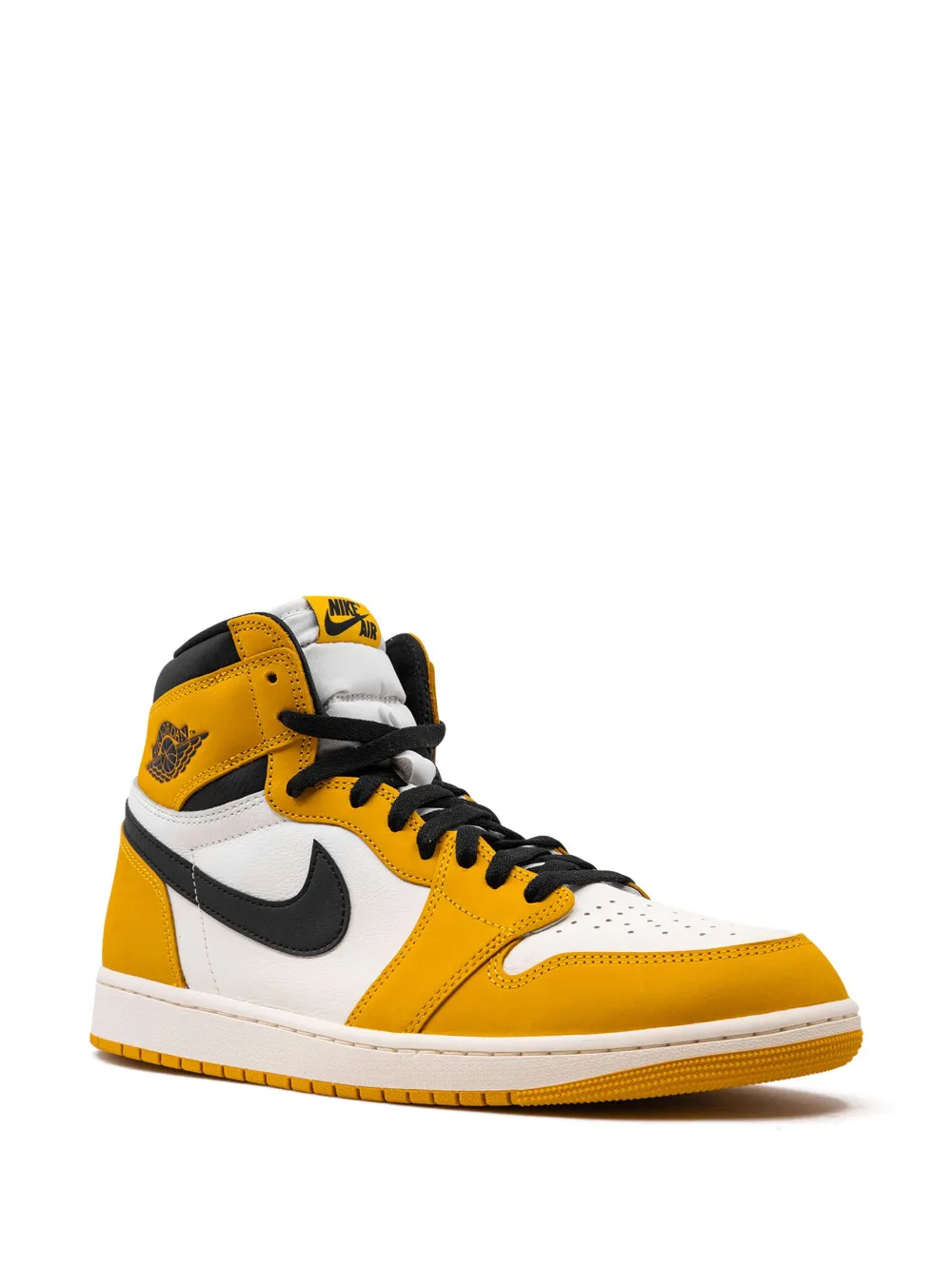 Кроссовки Air  1 Retro High OG 'Yellow Ochre' Jordan, желтый — фото 2