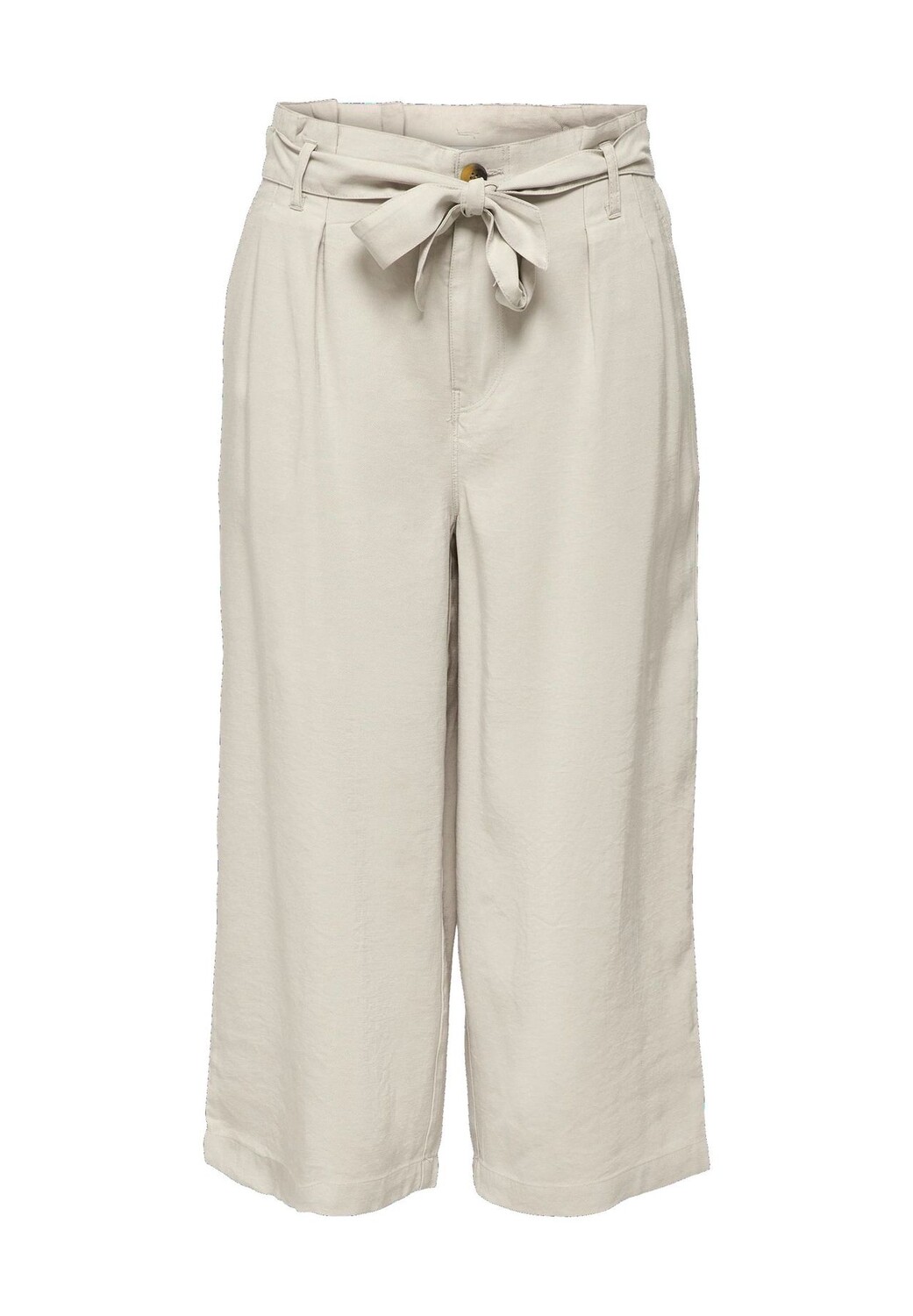 

Брюки-пакеты Аминта, пояс на завязках, боковые карманы, женские ONLY, цвет Pumice Sto