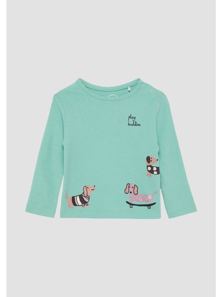 

Футболка цвета 6135_светло-бирюзовый s.Oliver, Зеленый, Футболка цвета 6135_светло-бирюзовый s.Oliver