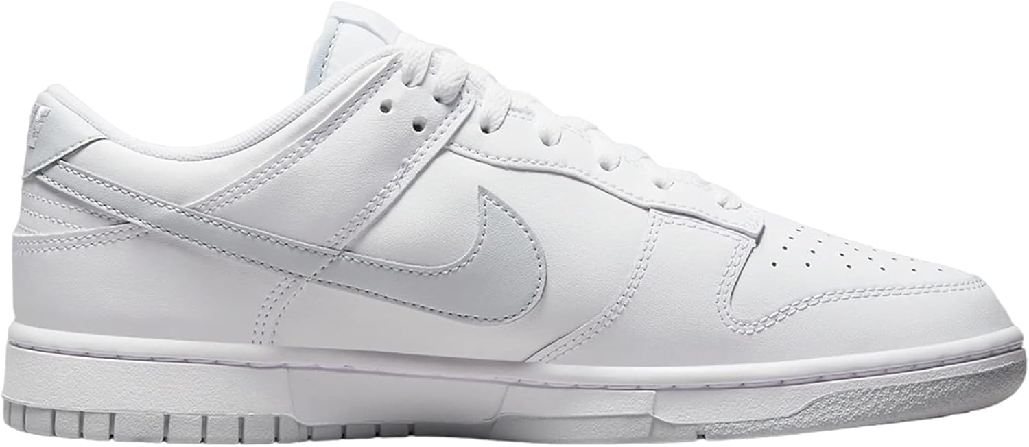 

Мужские кроссовки Nike Dunk Low, White/White/Platinum/Pure White