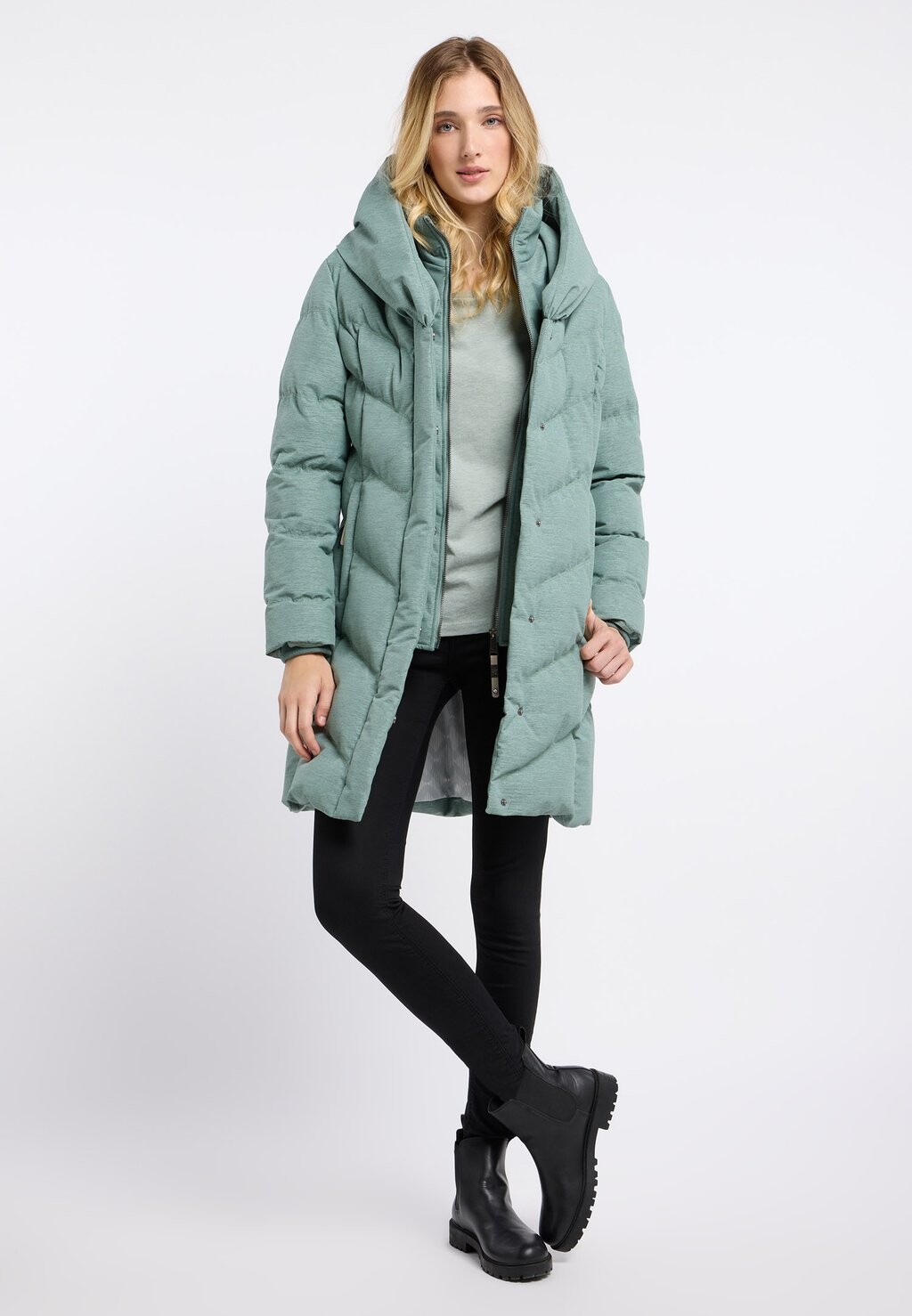 

Зимнее пальто Ragwear, зеленый