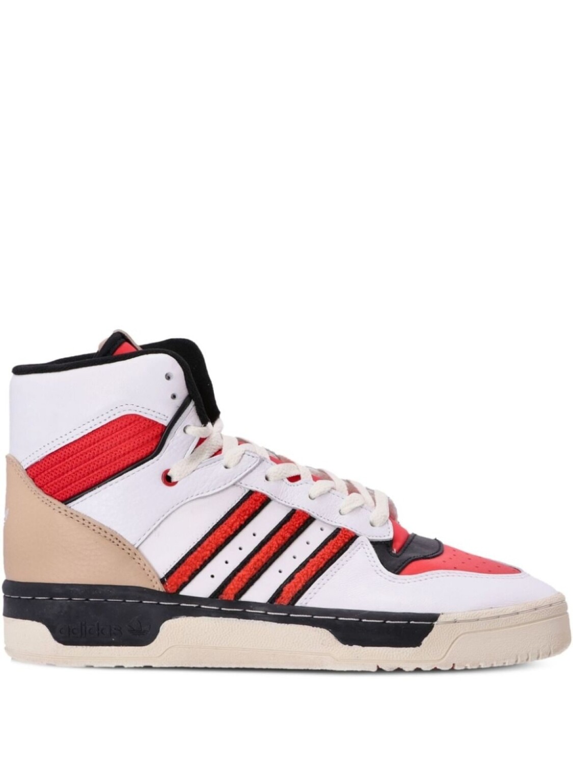 

Кроссовки Adidas Rivalry, белый/красный/черный/бежевый