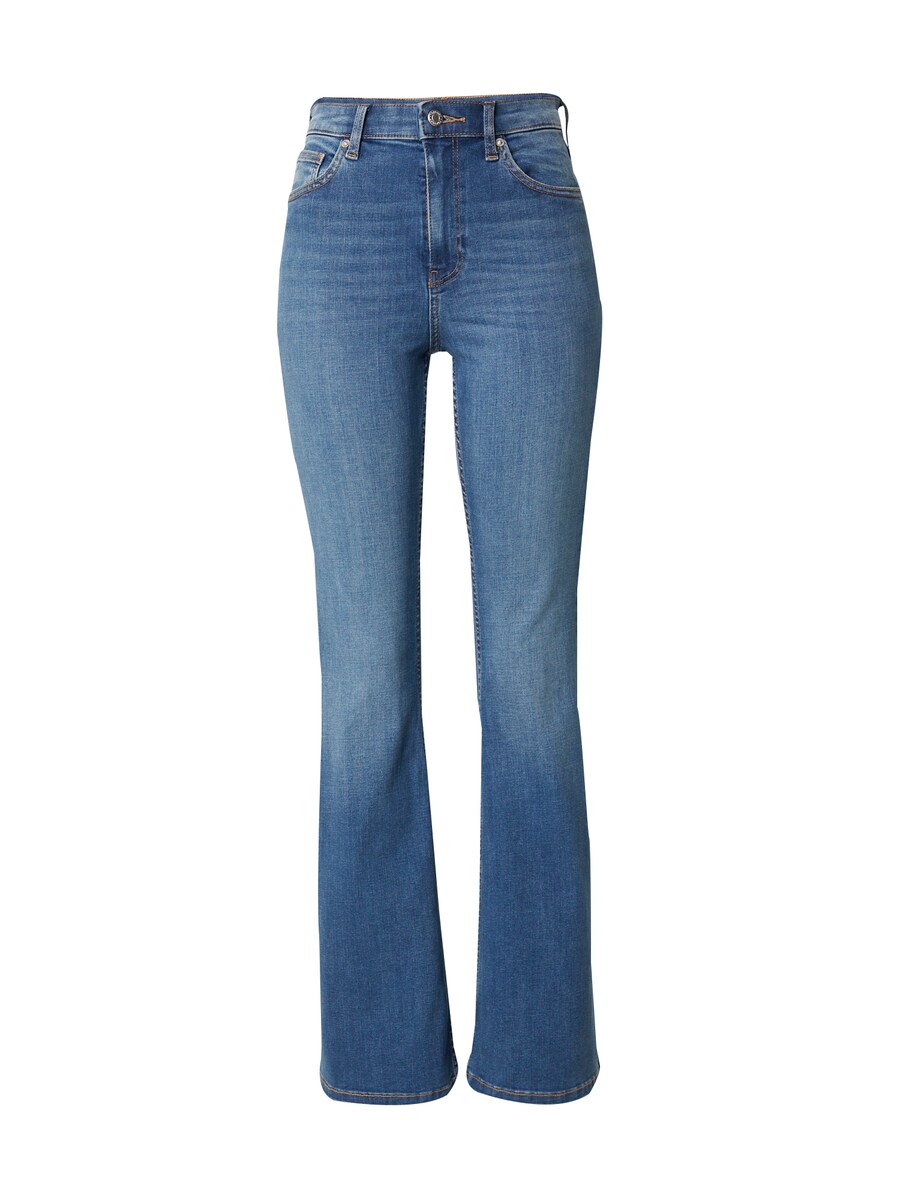 

Расклешенные джинсы TOPSHOP Jamie, синий деним