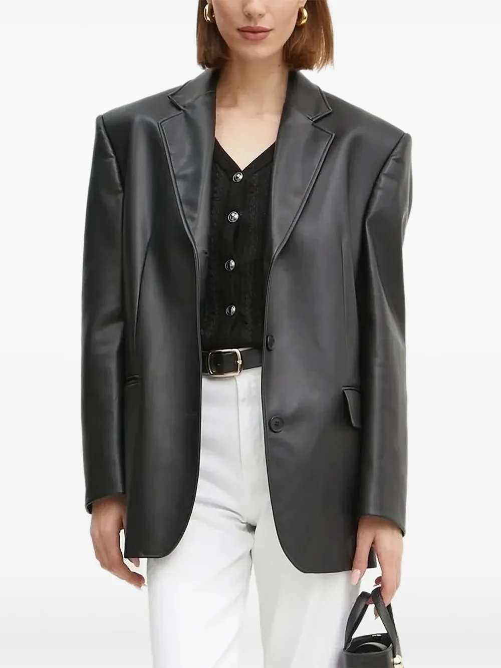 

Кардиган фактурной вязки Guess Usa, черный