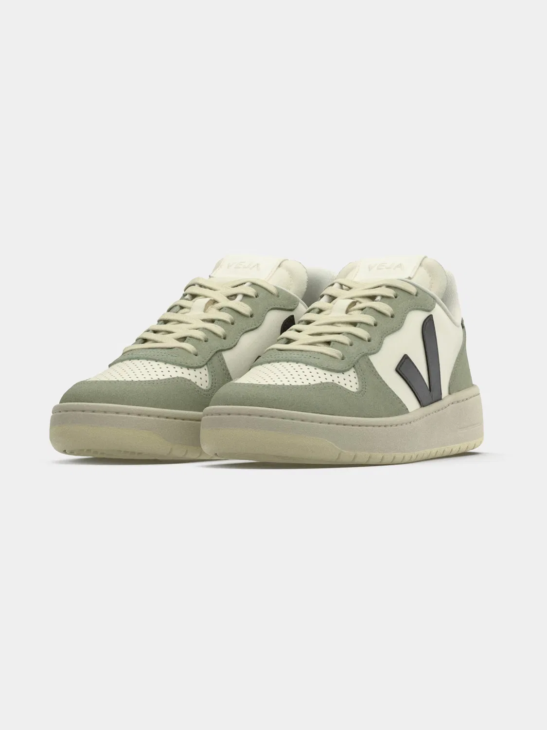 Кроссовки 'V-10 Prime' Veja, Green/Pastel Green — фото 2