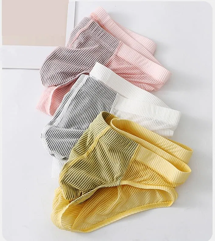 Трусы боксеры из шелка, Briefs, Pink — фото 3