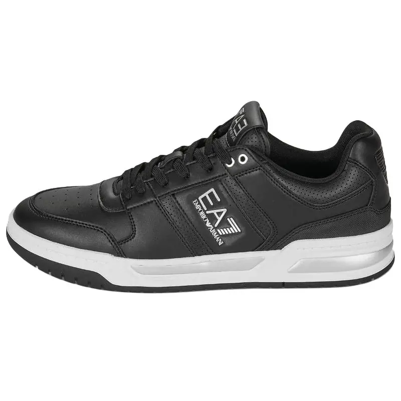 

EMPORIO ARMANI Низкие кроссовки для скейтбординга EA7, мужские, черные