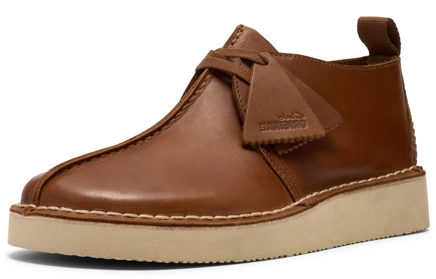 Мужские повседневные туфли Mid top Tan Clarks, Tan 261857737 — фото 3