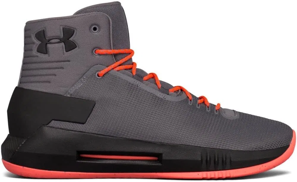 Мужские баскетбольные кроссовки Under Armour UA Drive 4, Graphite 040 Graphite — фото 2