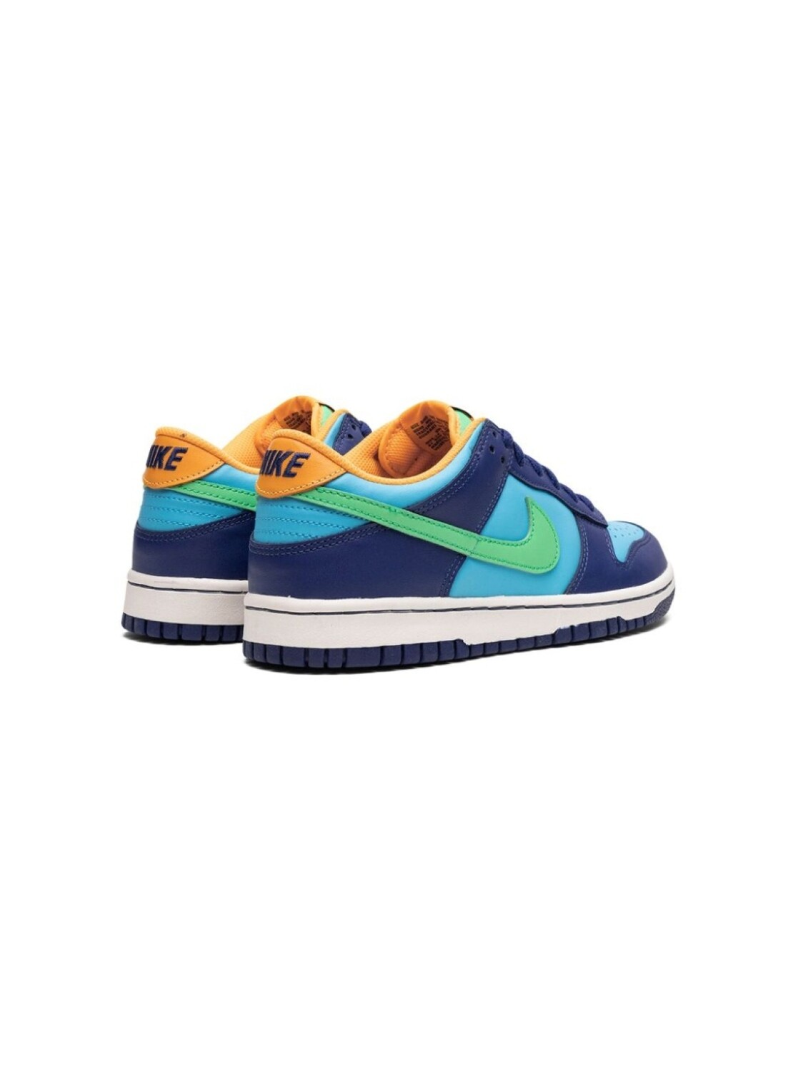 Nike Kids кроссовки Dunk Low из коллаборации с Kyrie Irving, синий — фото 3