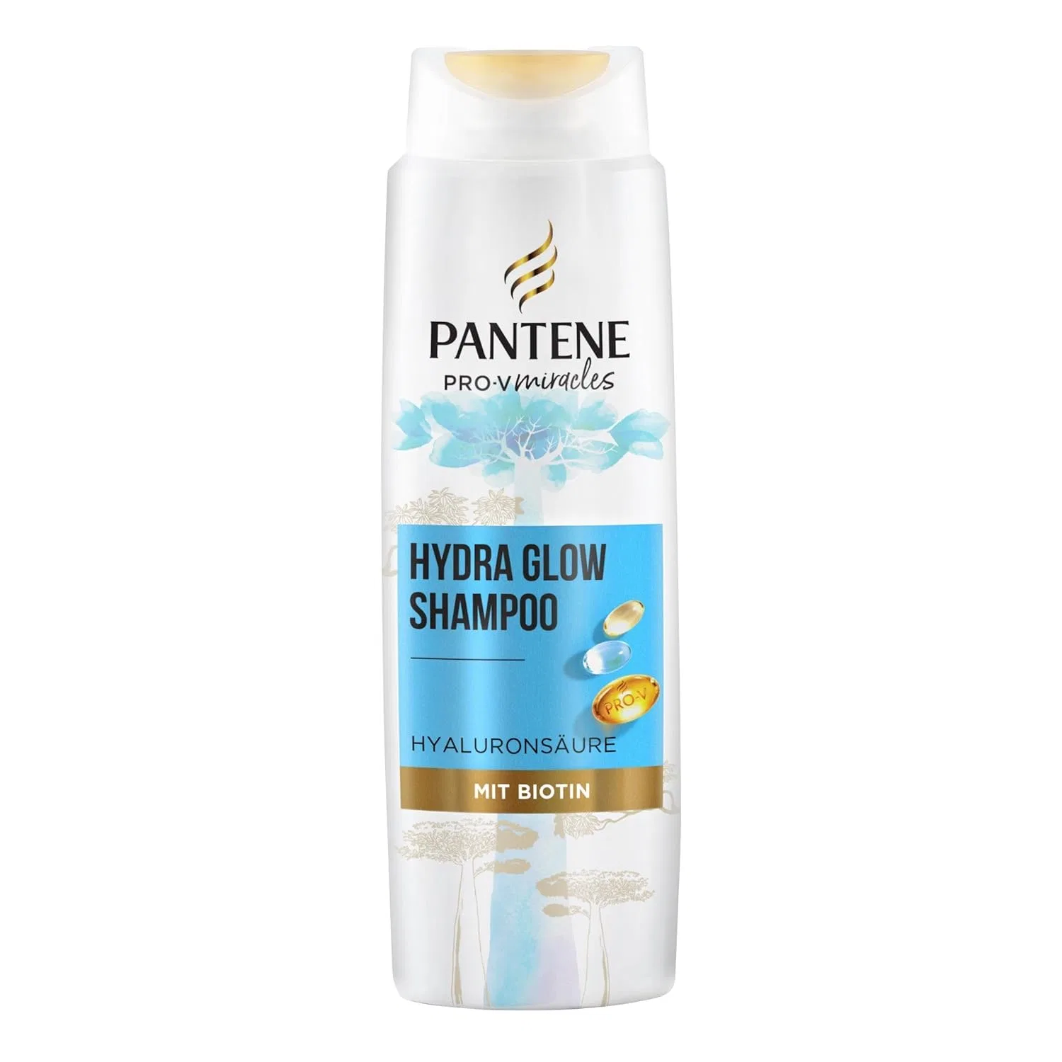 Увлажняющий шампунь Pro-V Hydra Glow с биотином от Pantene