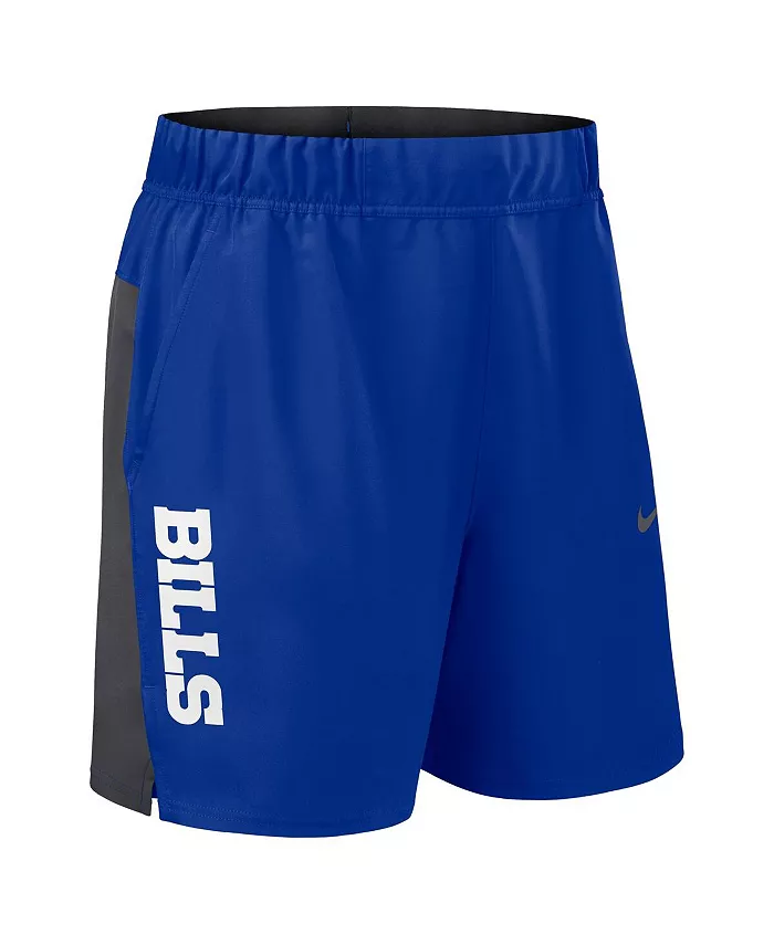 Мужские шорты для победы Royal Buffalo Bills из плетеной ткани Performance Nike — фото 2