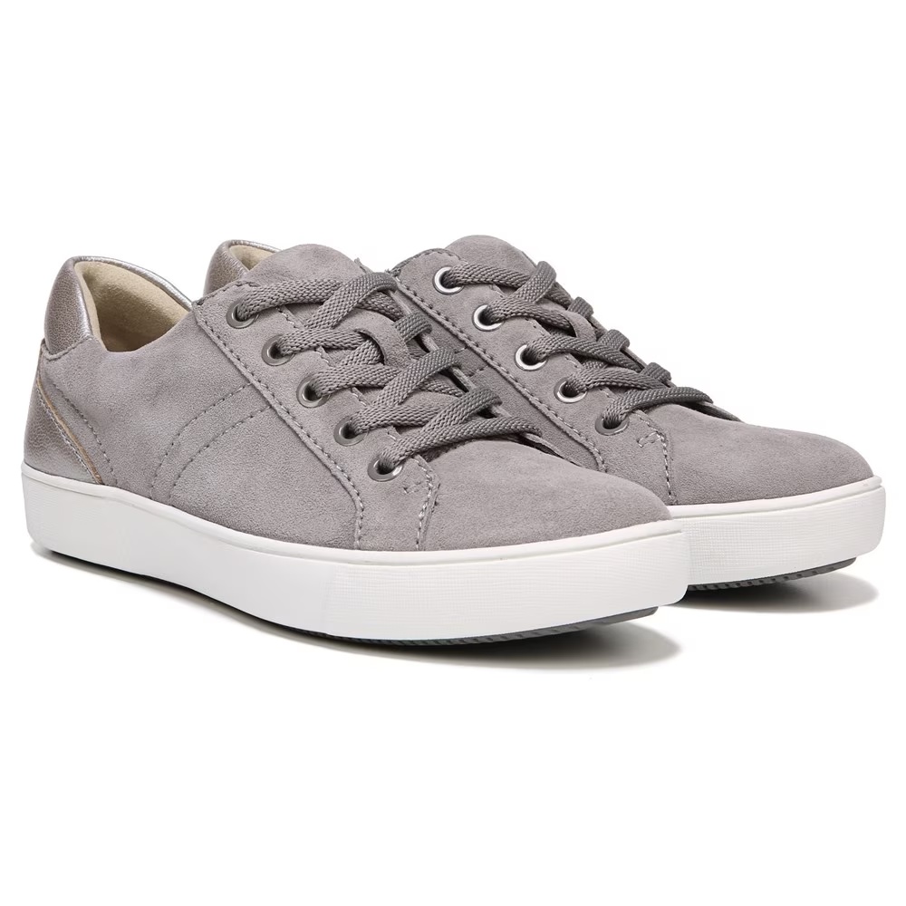Кроссовки на шнурках Morrison Naturalizer, grey suede