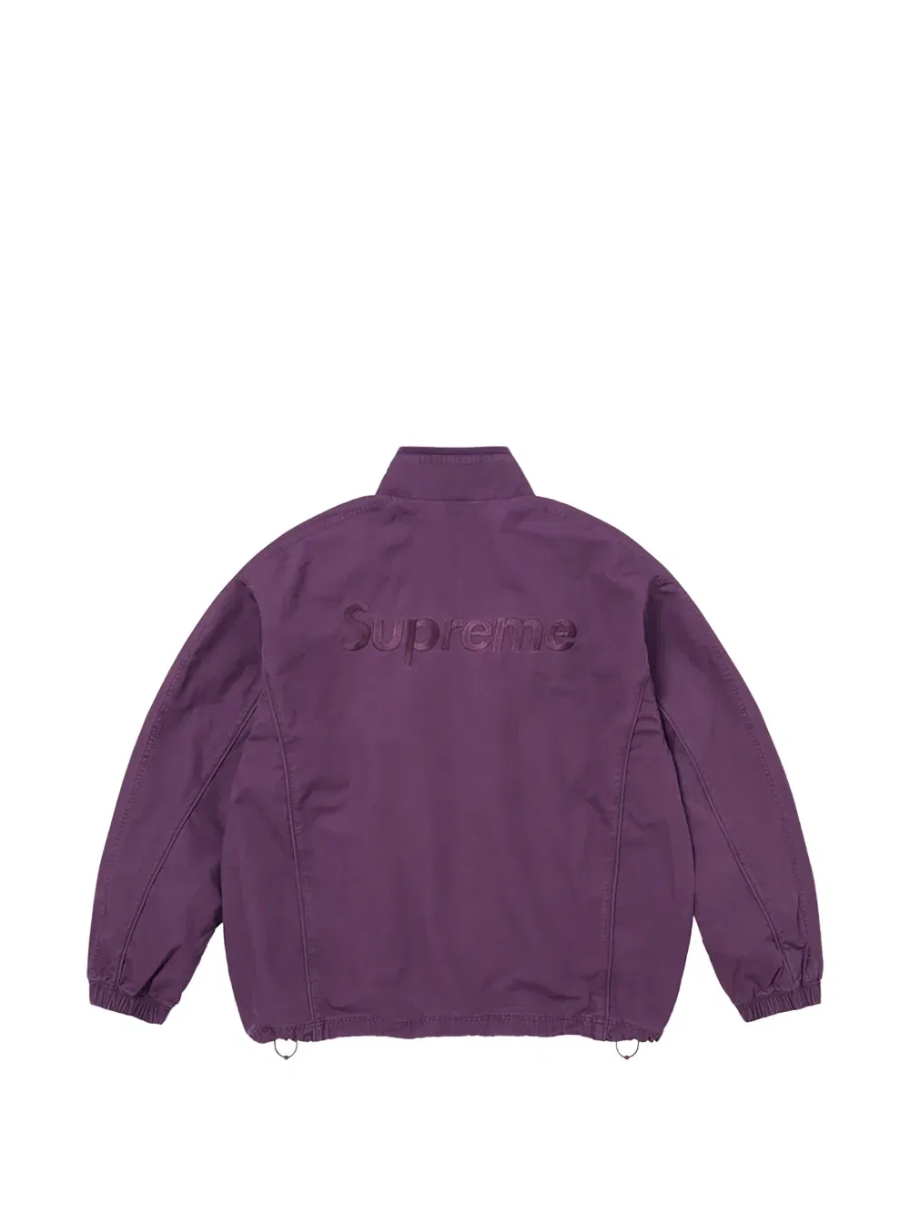 Хлопковая спортивная куртка X Umbro на молнии Supreme, фиолетовый — фото 2