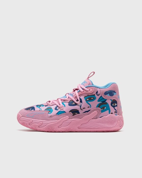 

Кроссовки Puma Mb.03 Kid Super Jr, цвет pink lilac-team light blue
