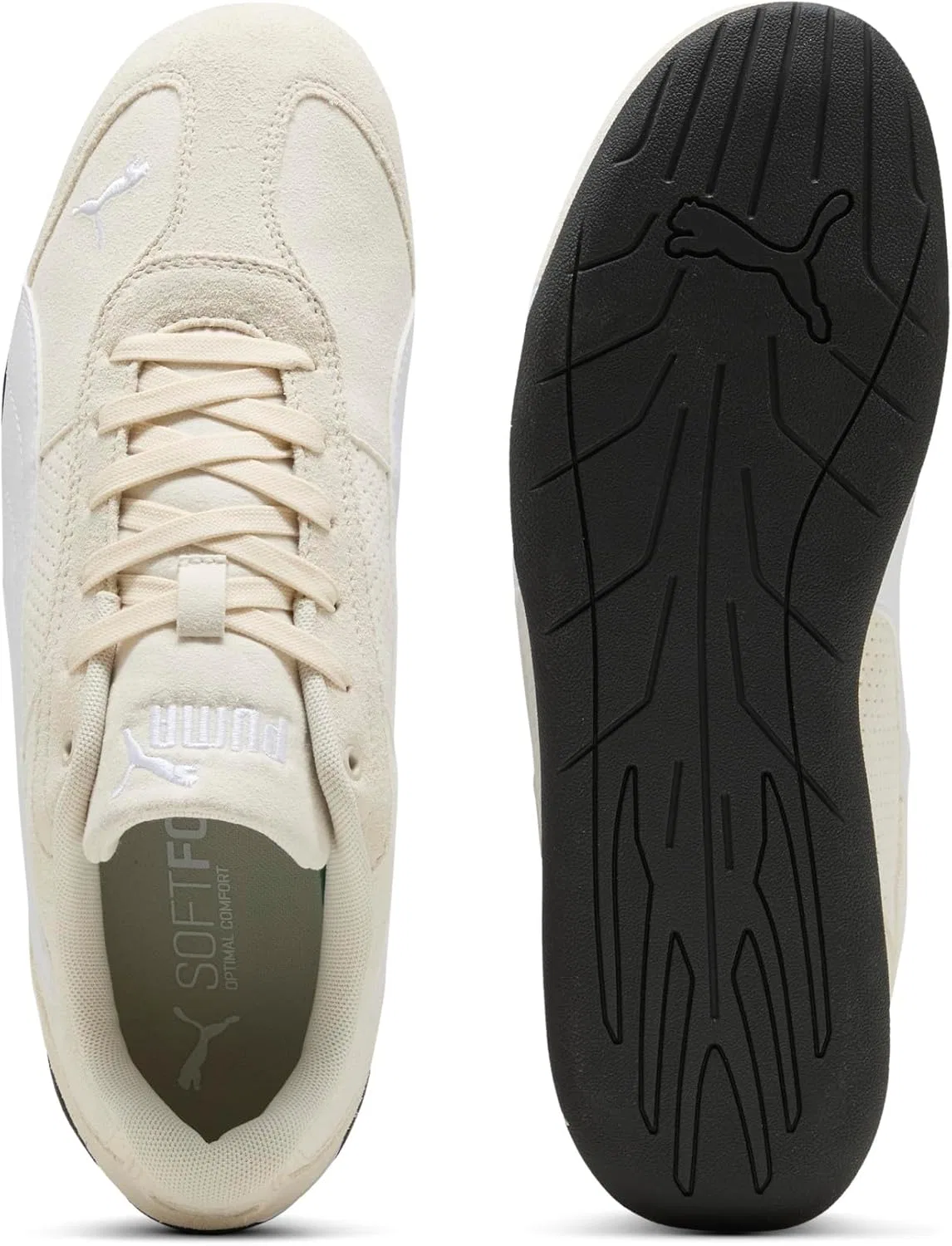 Кроссовки PUMA, цвет Warm White-alpine Snow-puma Black — фото 4