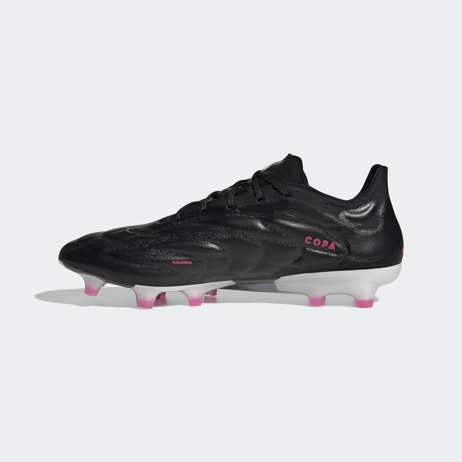 Мужские кроссовки Adidas Copa Pure.1 Fg, Core Black Zero Met Team Shock Pink 2 — фото 2