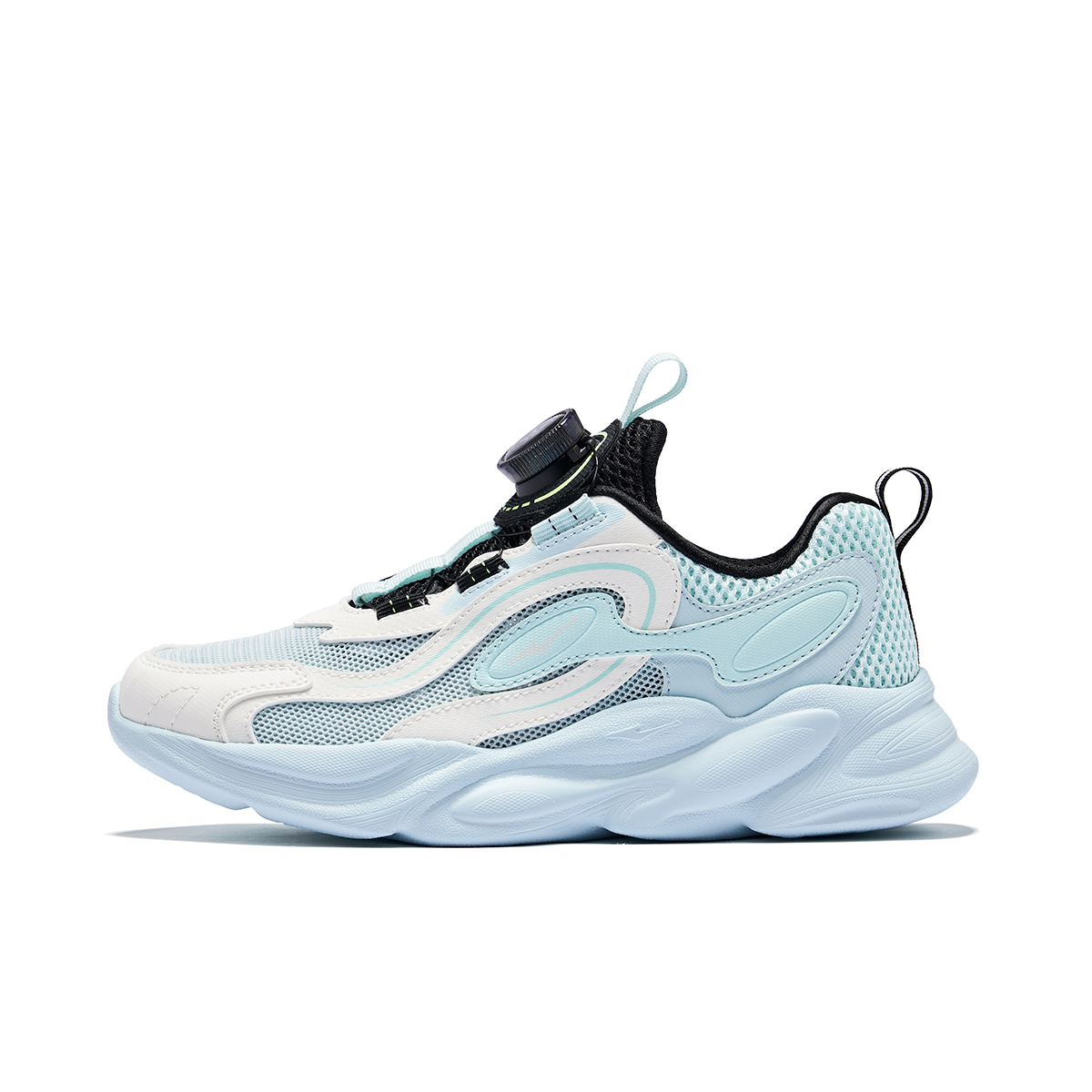 

Derivation 3 нескользящая амортизация, дышащая, легкая амортизация низкие повседневные кроссовки kids' ERKE KIDS, синий/белый