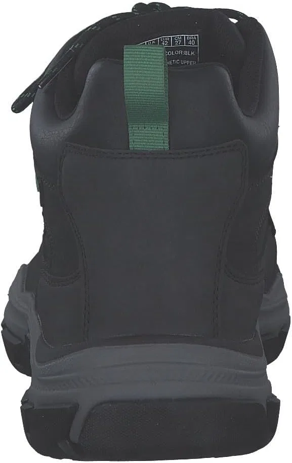 Мужские ботильоны Skechers X John Deere Respected Landin, Black Leather Trim — фото 4