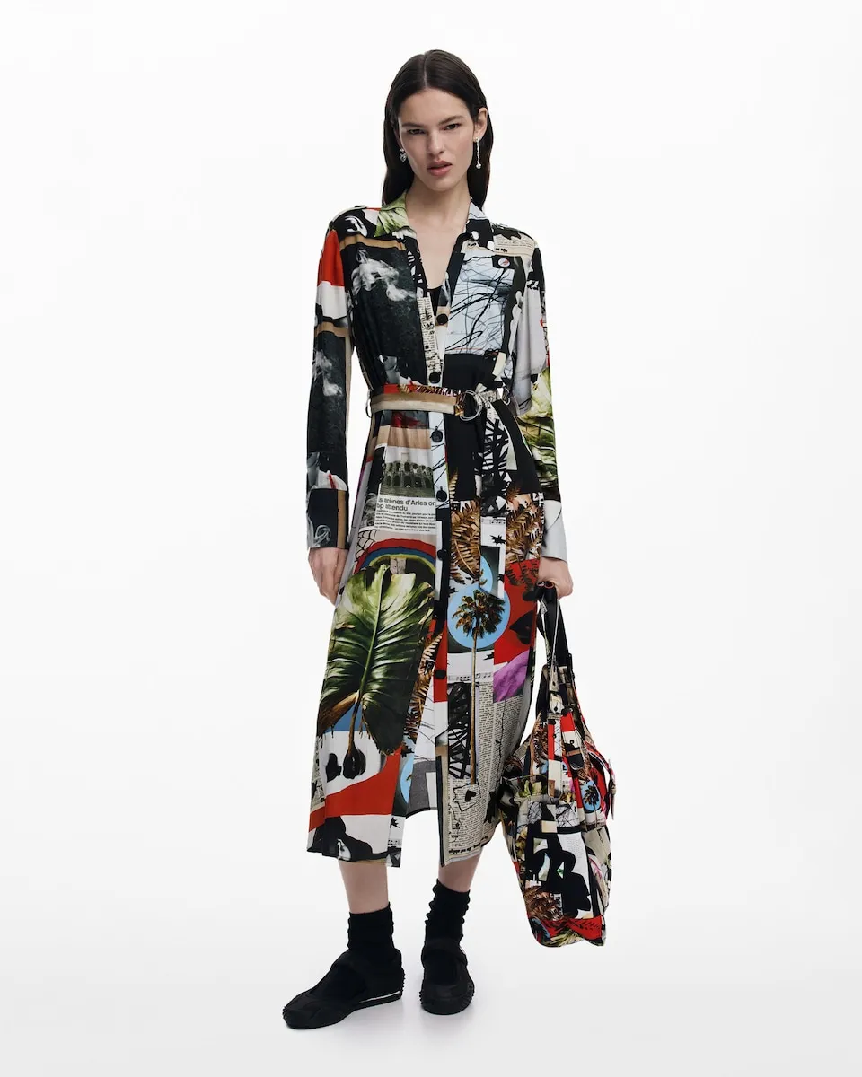 

Платье, созданное Кристианом Лакруа Desigual, мультиколор