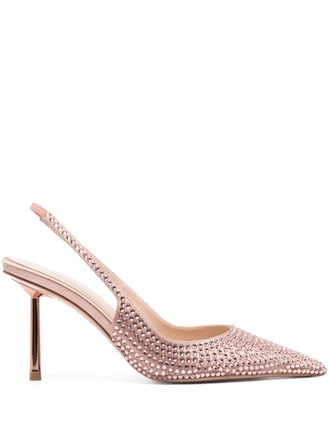 

Le Silla Bella crystal-embellished pumps, розовый