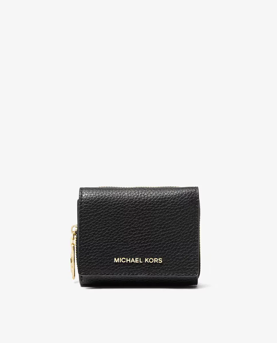 

Маленький женский кошелек из зерненой кожи Michael Michael Kors, черный