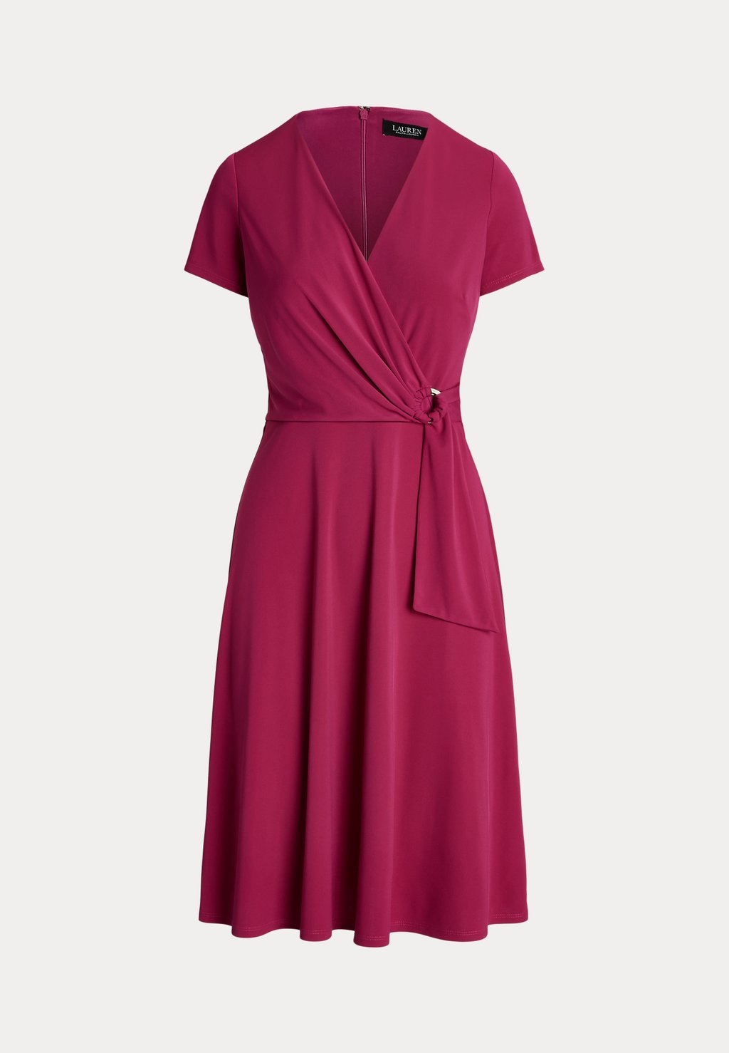 

Платье из джерси SURPLICE JERSEY DRESS Lauren Ralph Lauren, фиолетовый