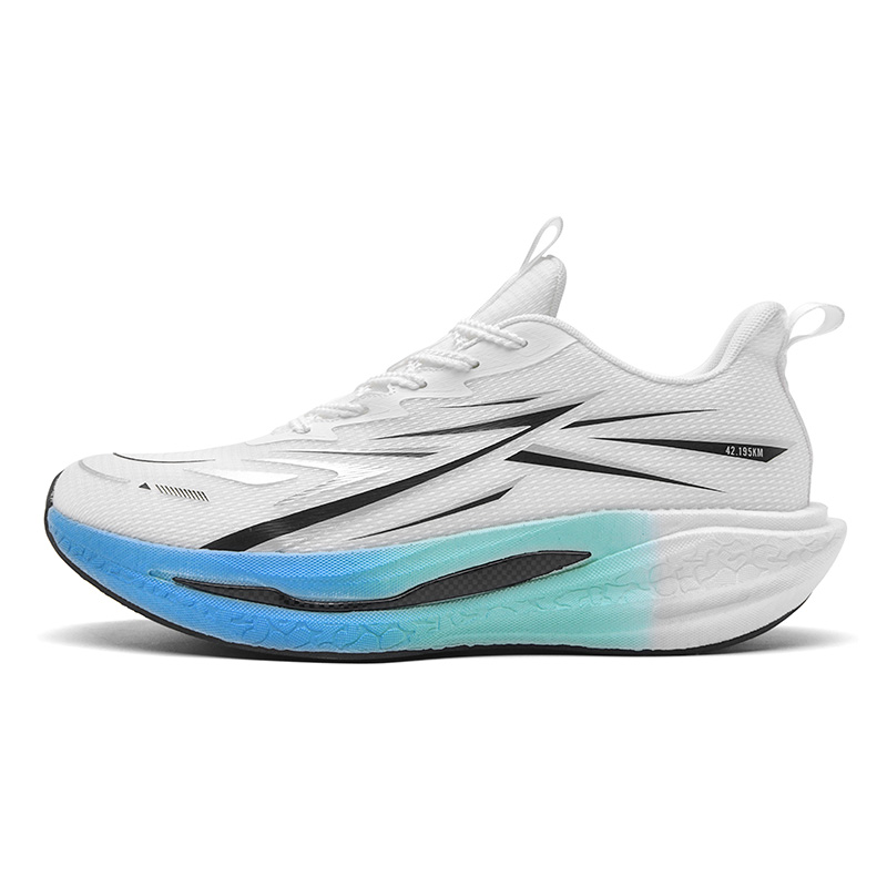 

Кроссовки для бега мужские Low top с амортизацией, износостойкие, с поддержкой и отскоком TCELLARS, белый moon синий