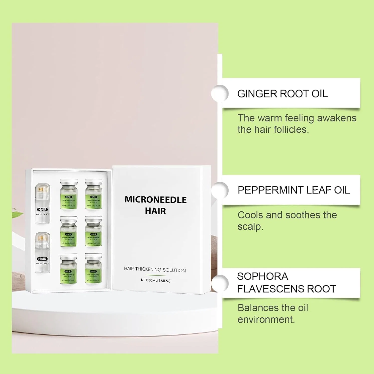 Система для роста волос «Hair Regrowth System» от Alphainfuse, 60 мл Generisch — фото 3