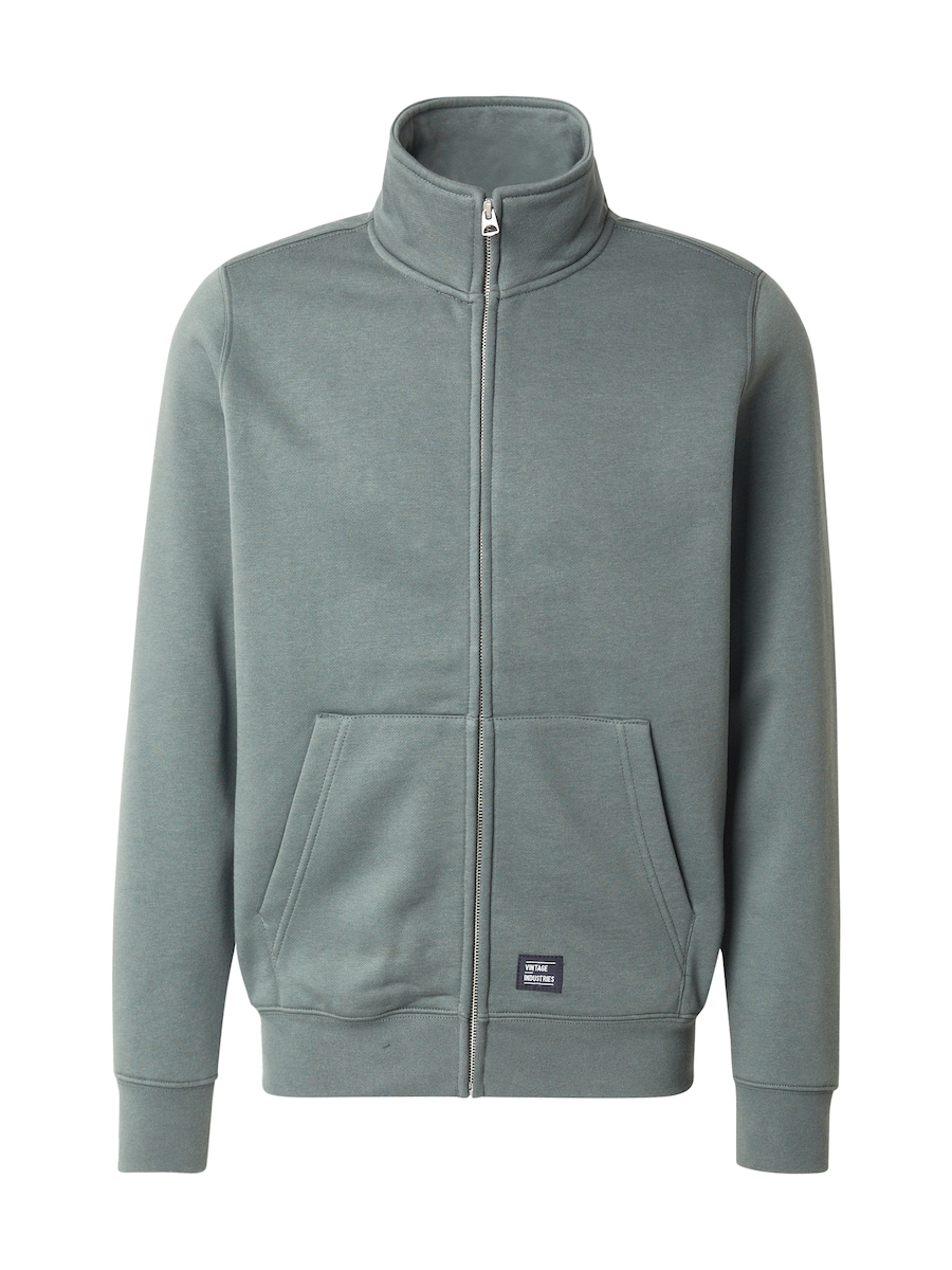 

Толстовка с капюшоном на молнии Vintage Industries Harold, темно-серый