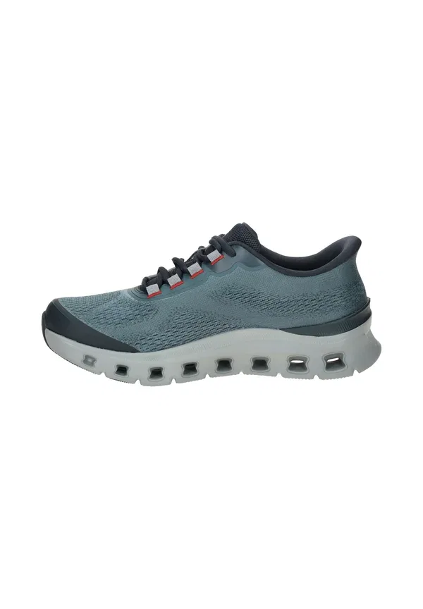 Кроссовки для скейтбординга Skechers Glide step pro 233135 nvgy, темно-синий, серый