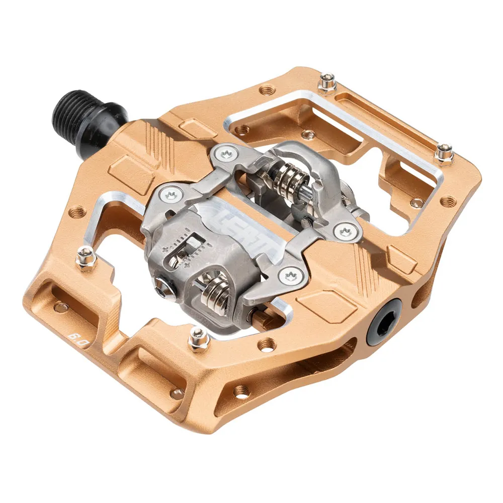 

Педали Leatt Gravity 6.0 Clip-in 110x88mm, золотой