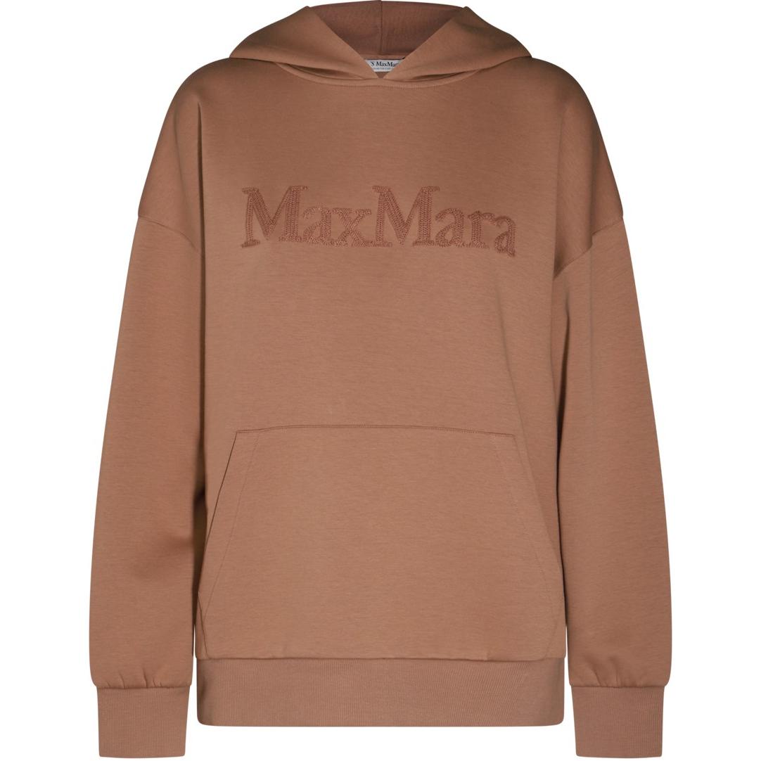 

Вышитая логотипом толстовка с длинным рукавом 'S MAX MARA, Коричневый