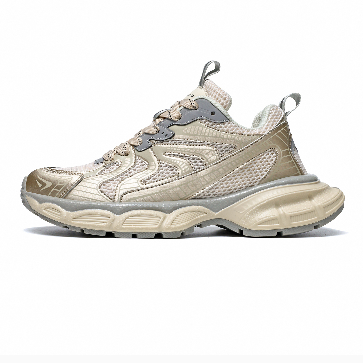 

FACKRAM Мужские массивные кроссовки лоу-топ Golden Dragon, цвет Golden Dragon