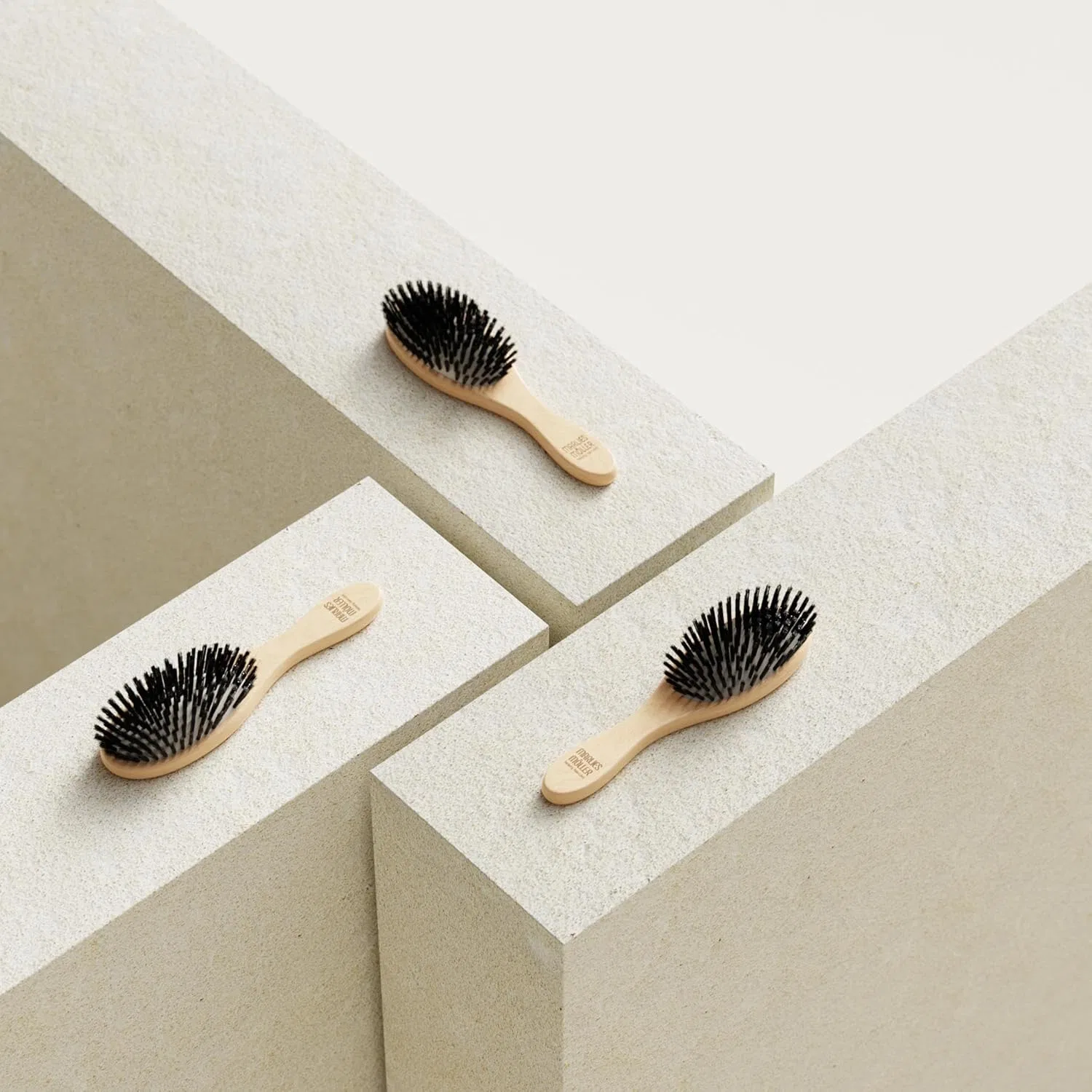 Щетка для волос «Travel Allround Brush» от Marlies Möller Marlies Möller, Wood Colour / Black — фото 2